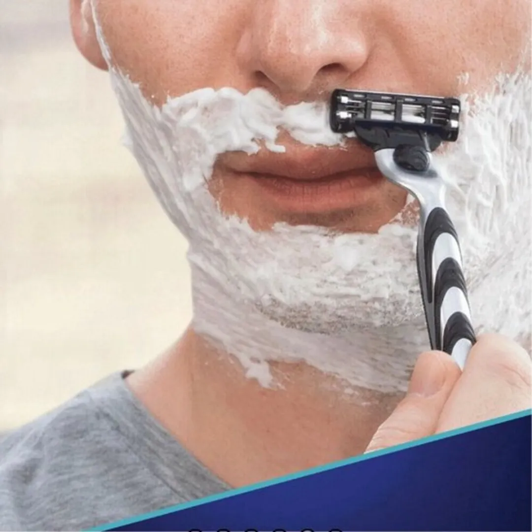 Gillette Mach3 Sport 4 Stuks - Blauw