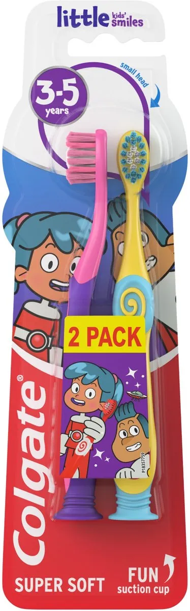 Colgate Kinder Tandenborstel Duo Pack 3-5 jaar