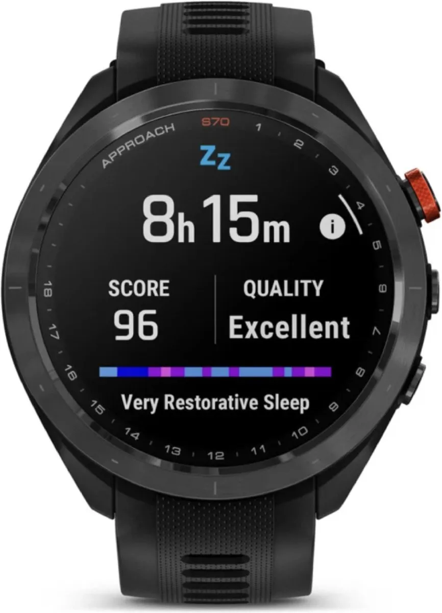 Garmin Approach S70 GPS Golfhorloge 47mm - Zwart