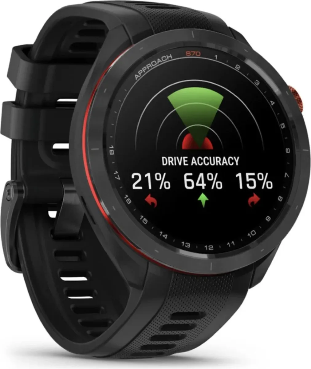 Garmin Approach S70 GPS Golfhorloge 47mm - Zwart