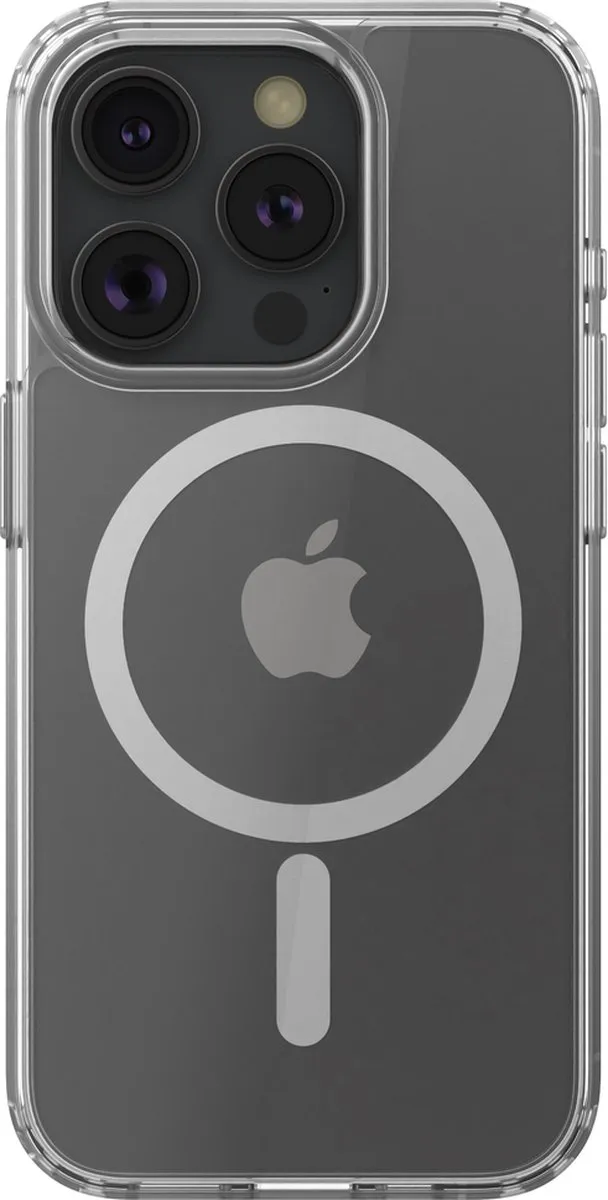 Belkin iPhone 15 Pro Telefoonhoesje & Schermbeveiliging - Transparant - Zwart