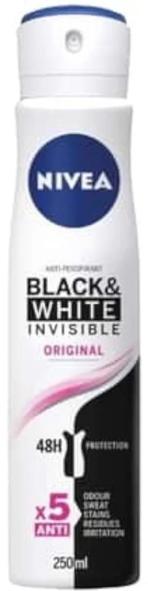 NIVEA Invisible Black & White Deospray 250ml