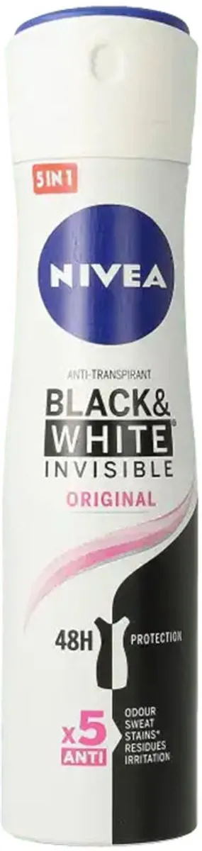 NIVEA Invisible Black & White Deospray 250ml