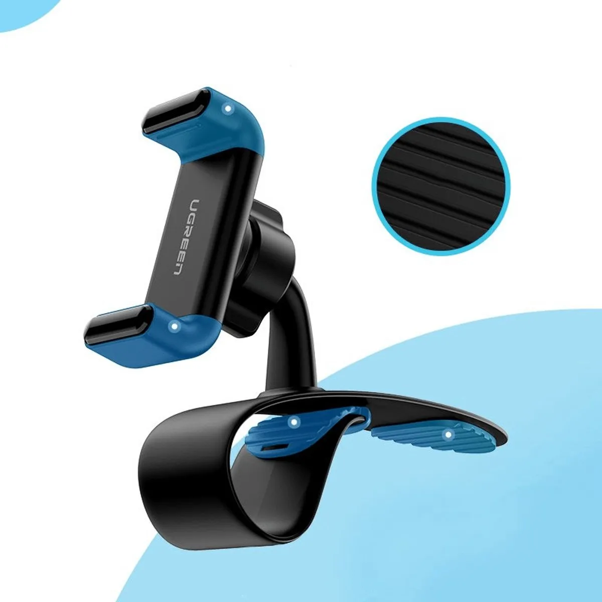 Ugreen Universele Telefoonhouder 360° Dashboard - Zwart