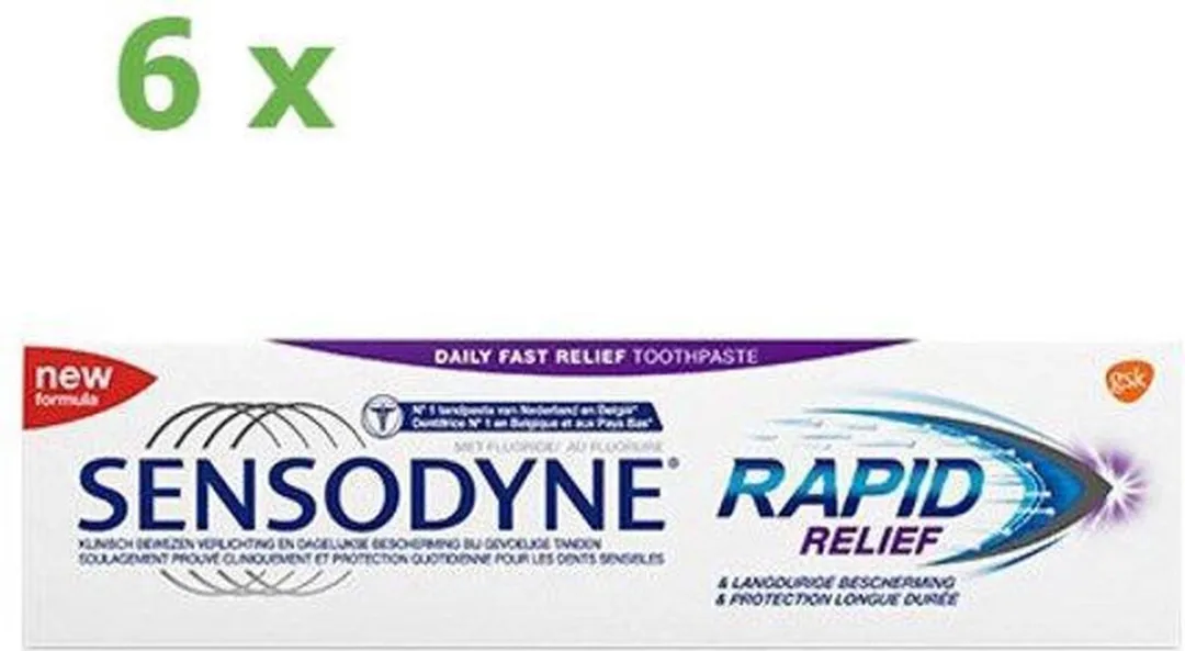 Sensodyne Rapid Relief Tandpasta 450ml
