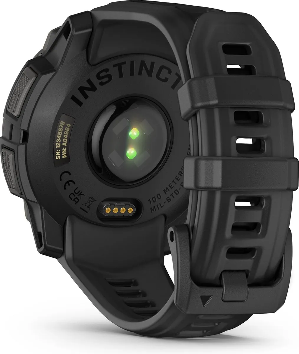 Garmin Instinct 3 Smartwatch 45mm AMOLED - Zwart - afbeelding 6 van 6