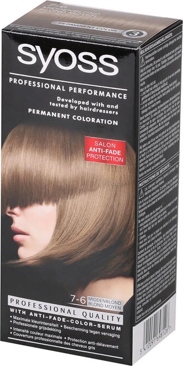 SYOSS Professional Performance Colors Creme Blond 7-6 115ml