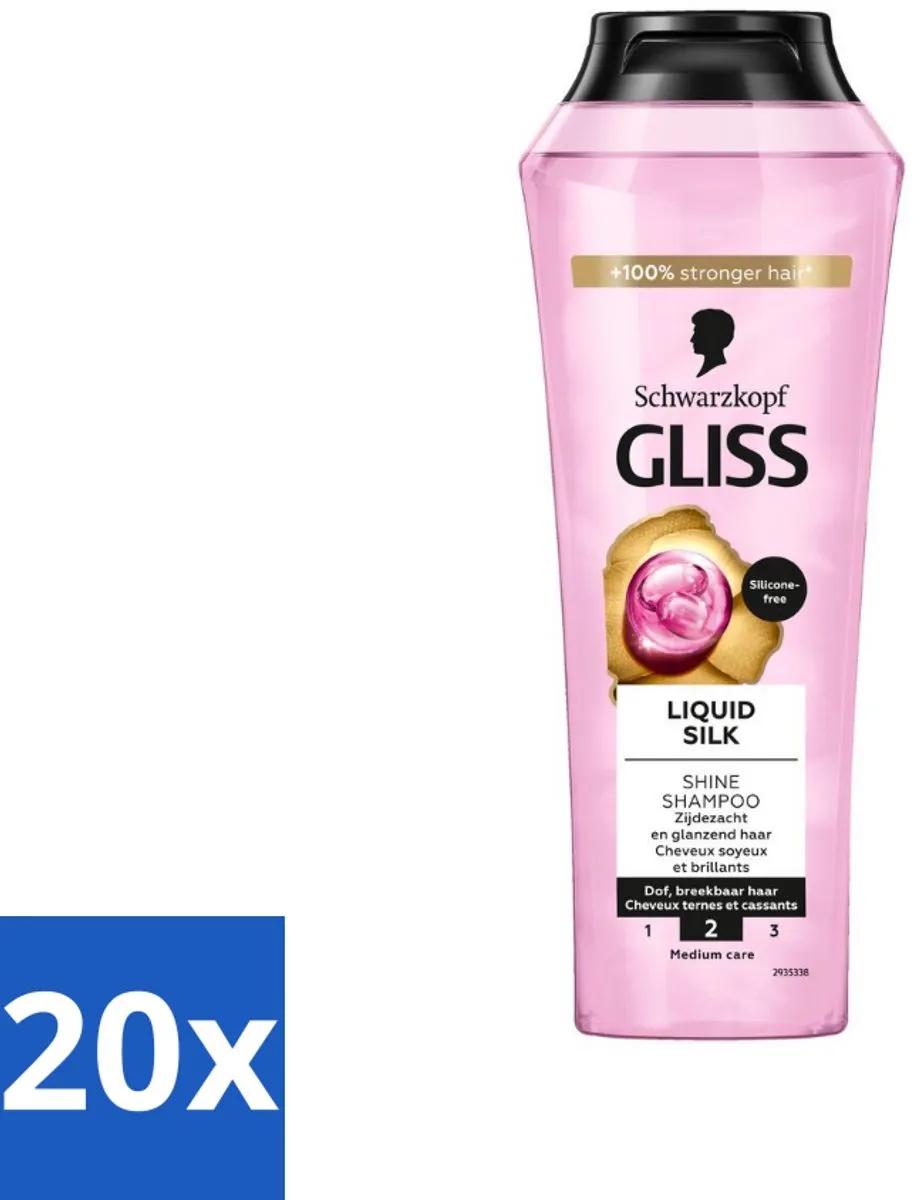 Schwarzkopf Gliss Liquid Silk Shampoo 250ml