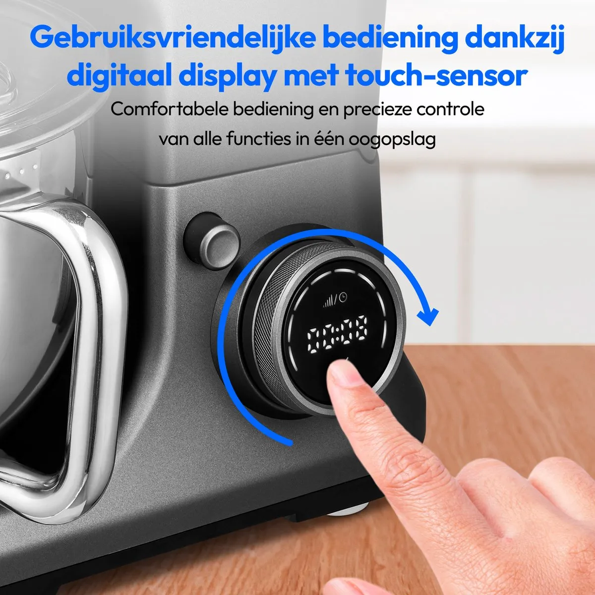 Medion MD18440 4-in-1 Keukenmachine 1200W - Titanium