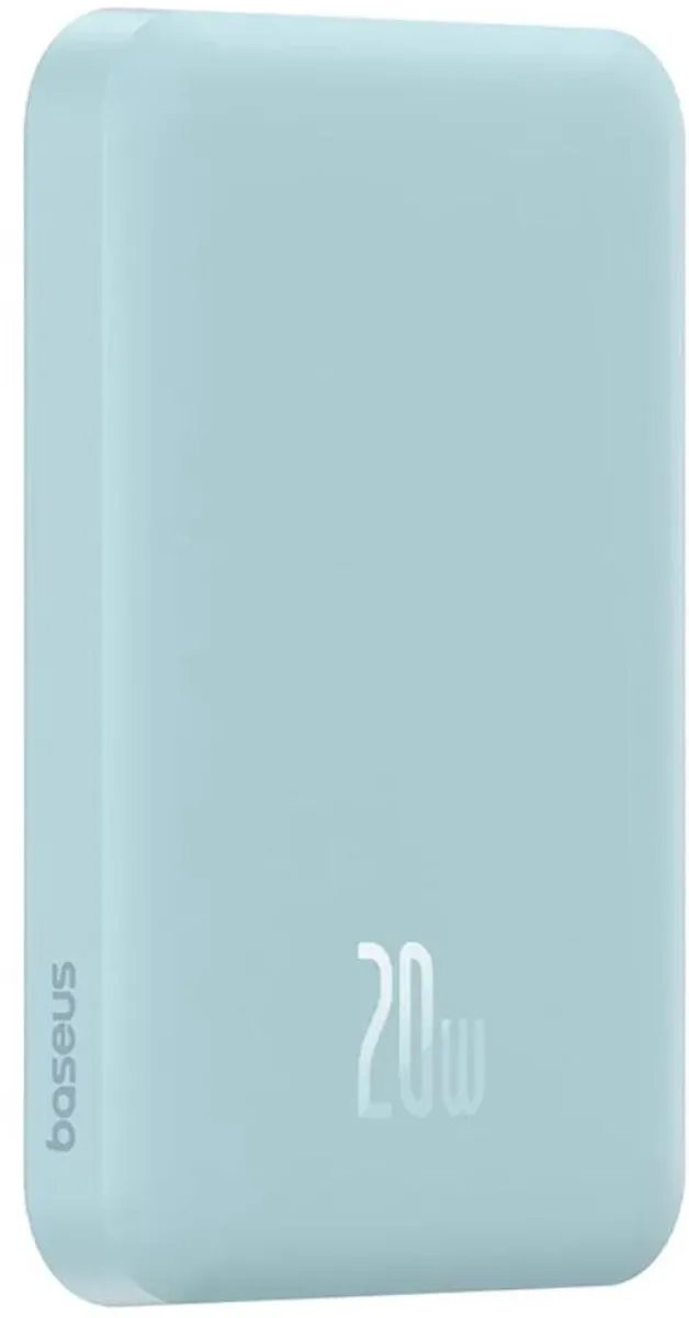 Baseus Mini Powerbank 5000mAh Blauw - 20W MagSafe