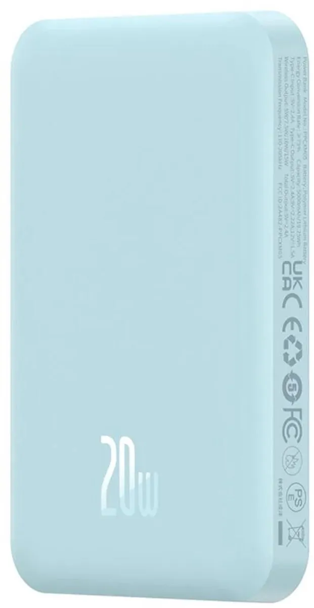 Baseus Mini Powerbank 5000mAh Blauw