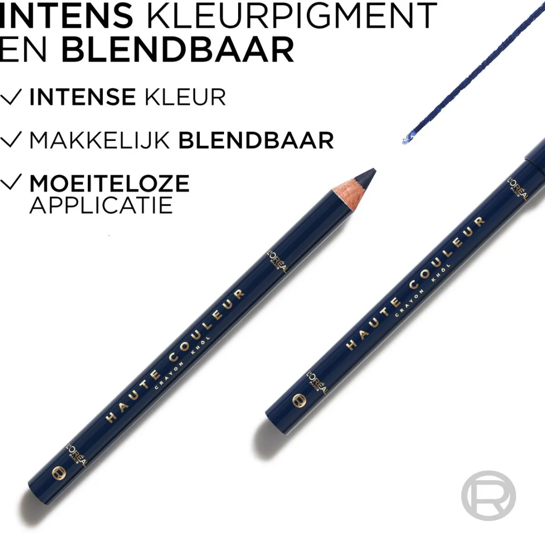 L'Oréal Paris Haute Couleur Crayon Khol Eyeliner Blauw - 1g