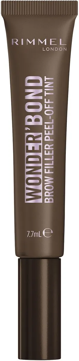 Rimmel Wonder'Bond Brow Filler Peel-Off Tint 003 Dark Brown - 7,7ml - 3 Stuks