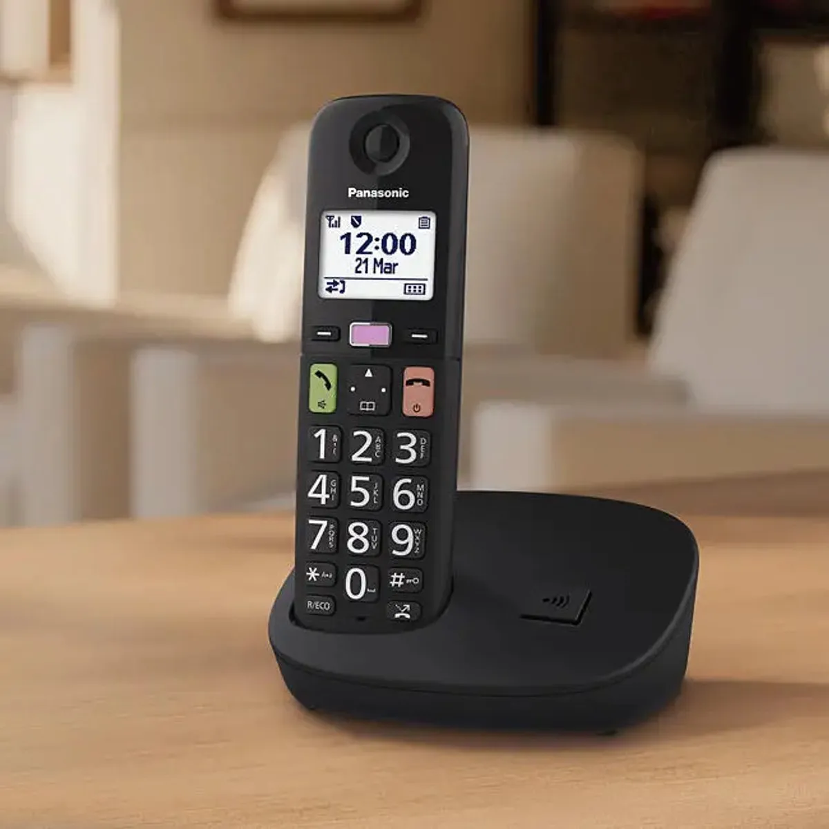 Panasonic KX-TGU110EXB DECT Telefoon - 1 Handset - Zwart