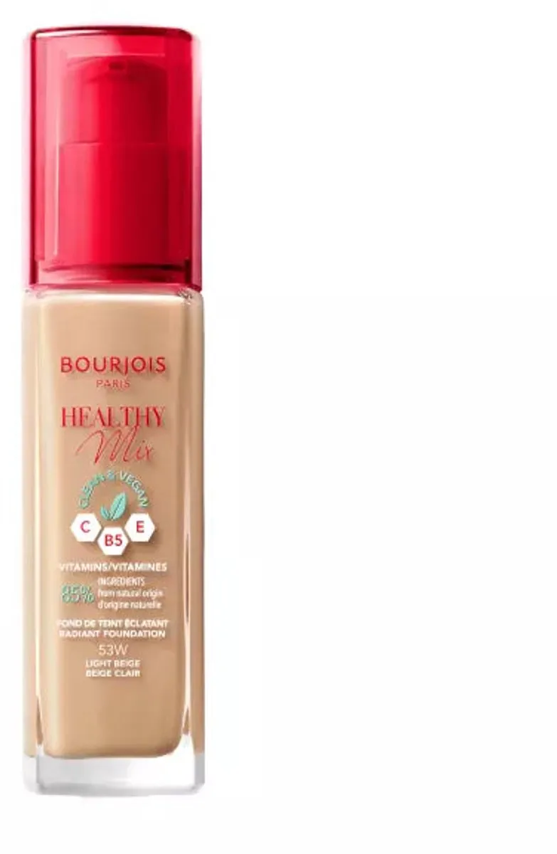 Bourjois Healthy Mix Clean Vegan Foundation 053 Light Beige 30ml
