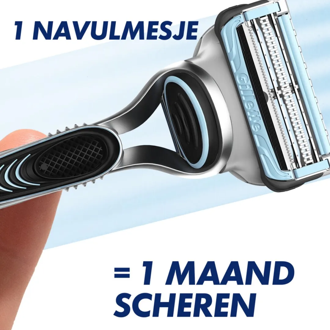 Gillette SkinGuard Sensitive Scheermesjes 5-delig - 4 Stuks