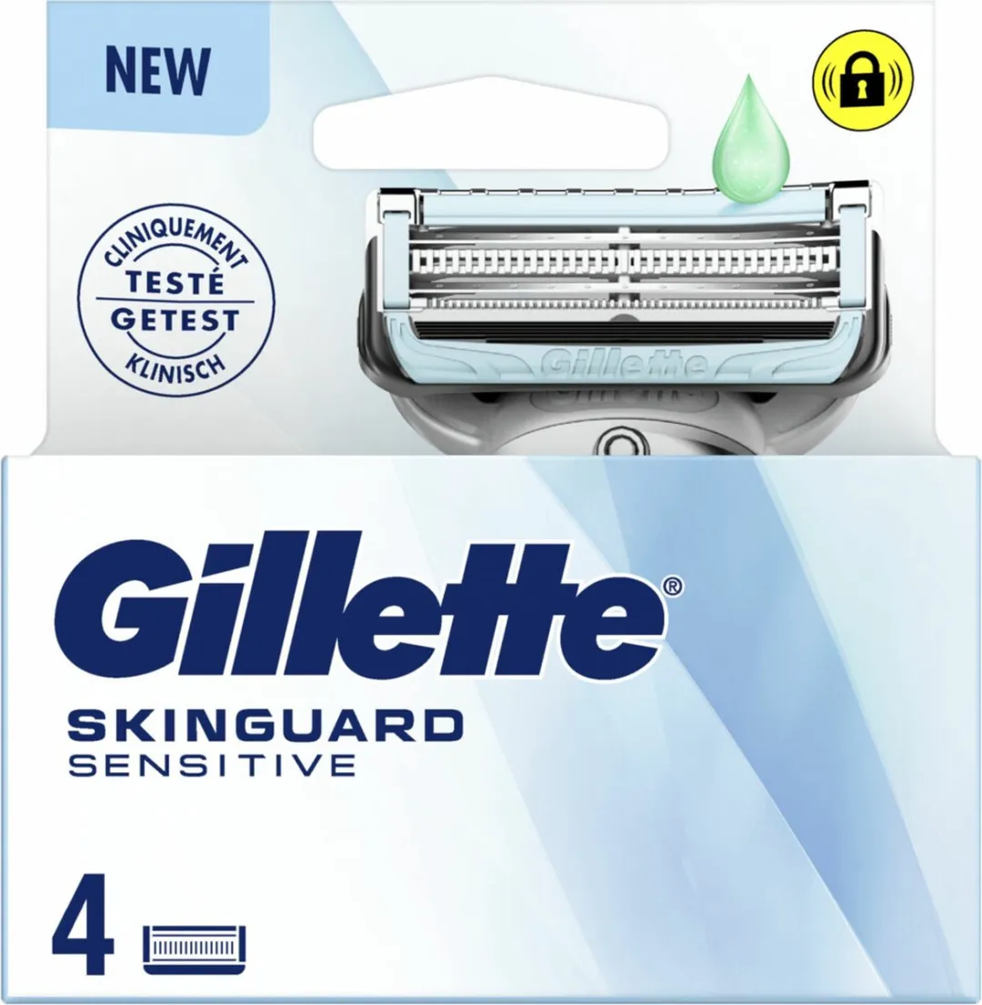Gillette SkinGuard Sensitive Scheermesjes 5-delig - 4 Stuks