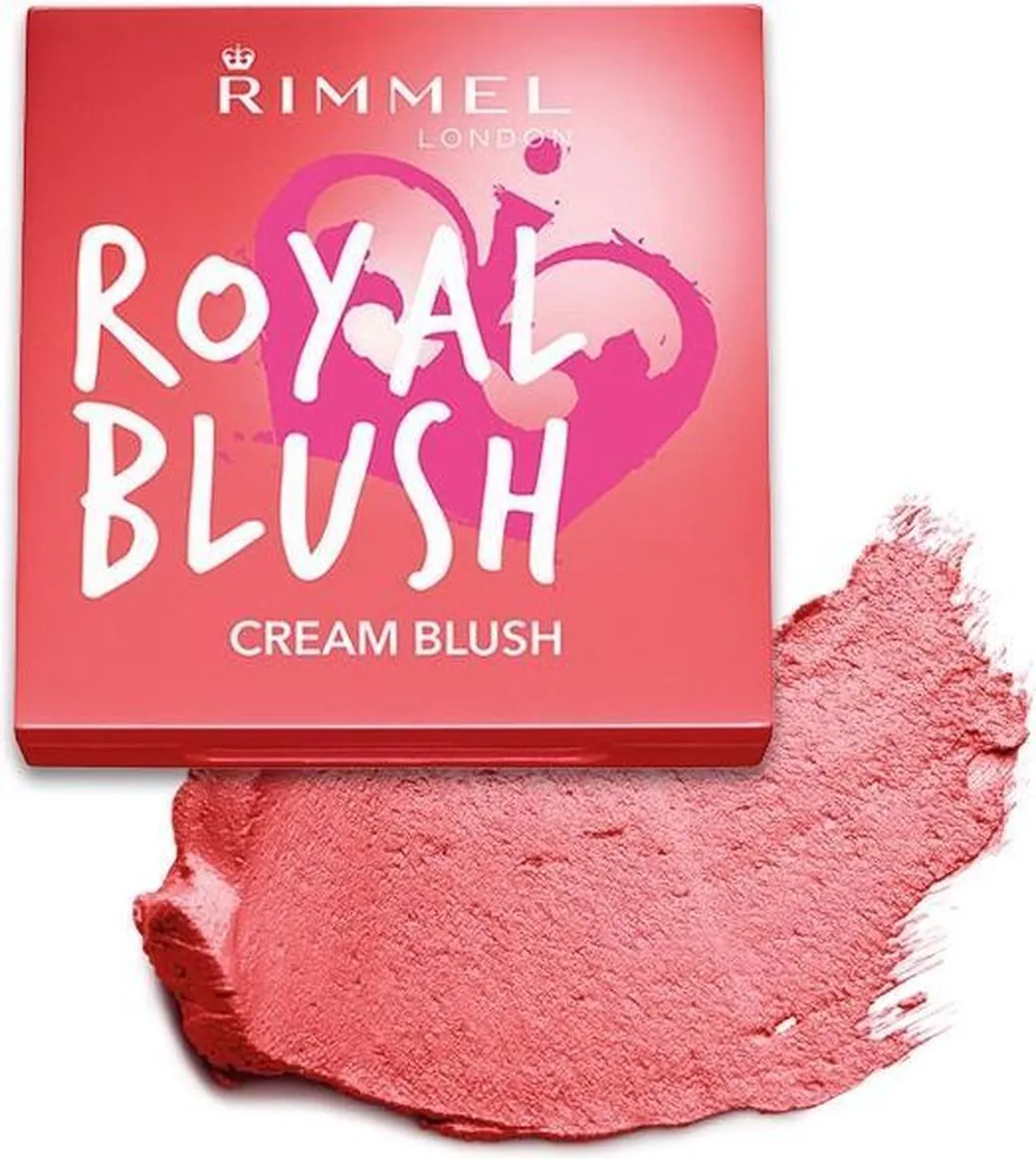 Rimmel London Royal Blush Cream Blush 003 Coral Queen - 35ml