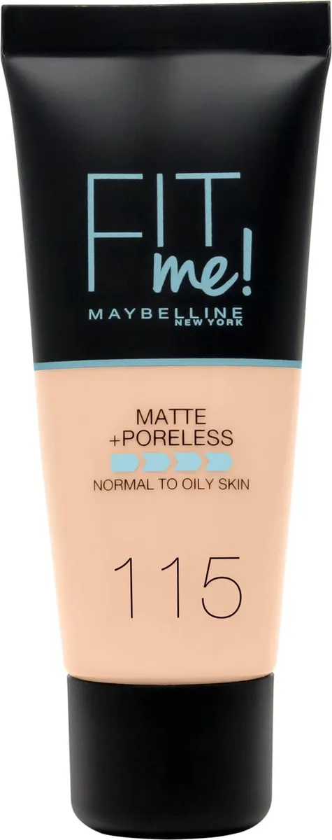 Maybelline Fit Me Matte & Poreless Foundation 115 Ivory
