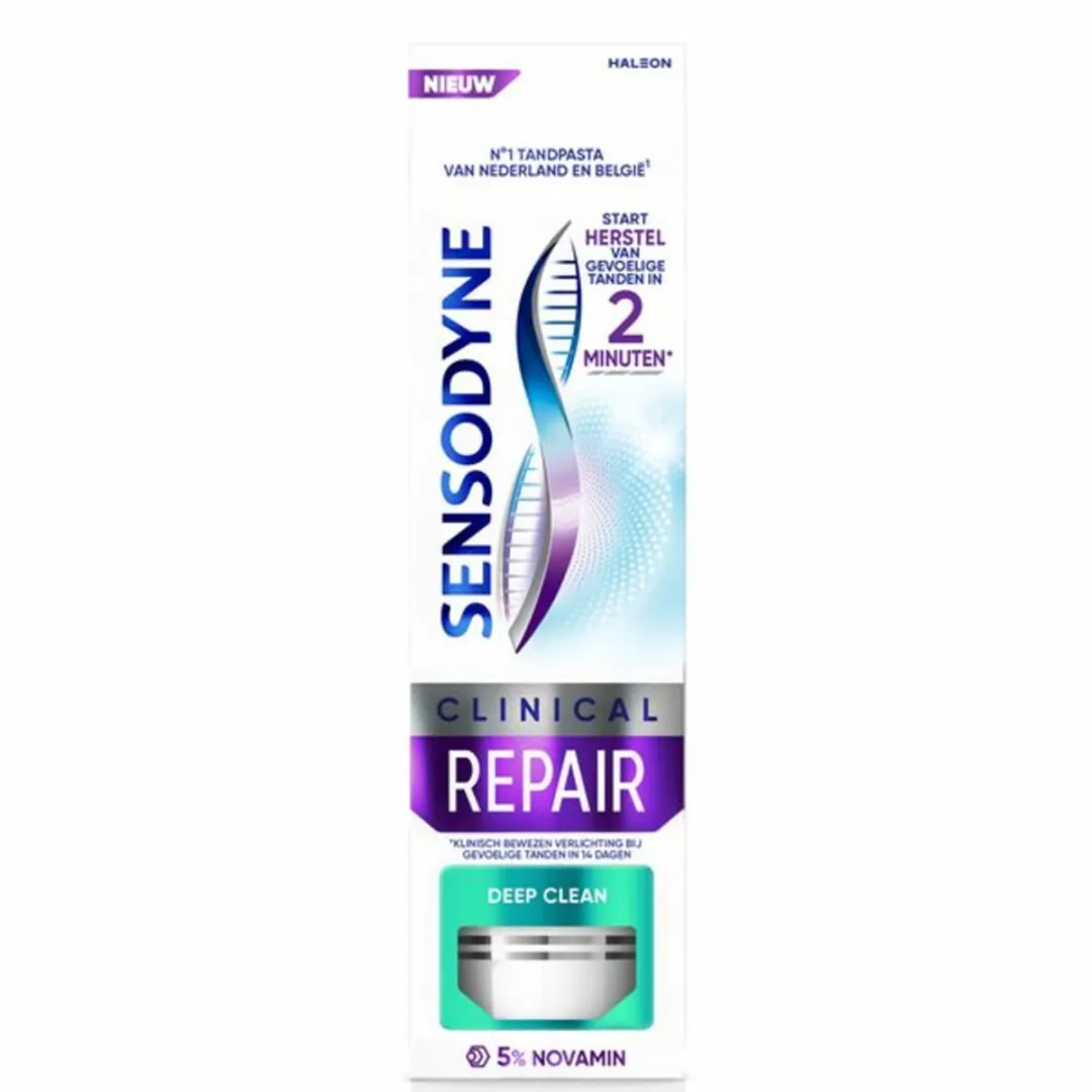 Sensodyne Clinical Repair Tandpasta 75ml - 10 Stuks