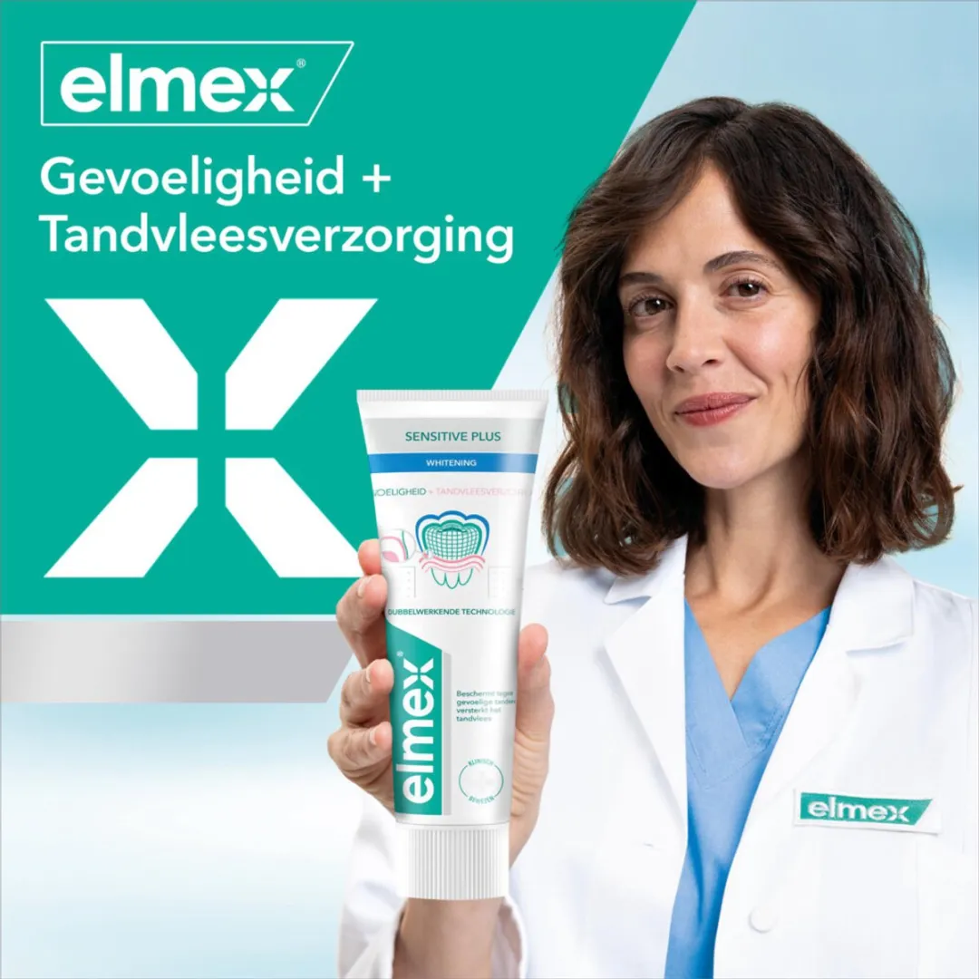 Elmex Tandpasta Sensitive Plus Gum Care White 75ml