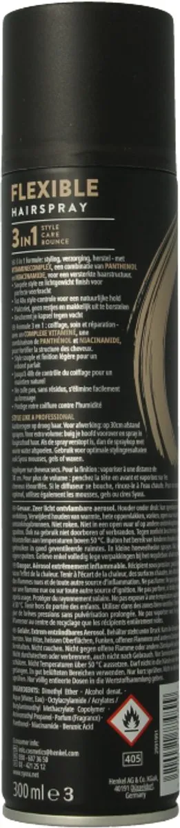 SYOSS Hold & Flex Haarspray 300ml