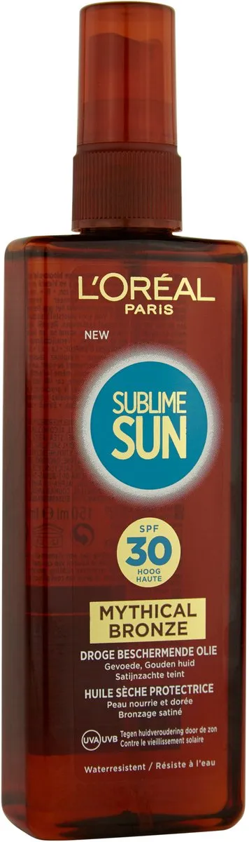 L'Oréal Paris Sublime Sun Mythical Bronze Oil SPF 30 - 150ml