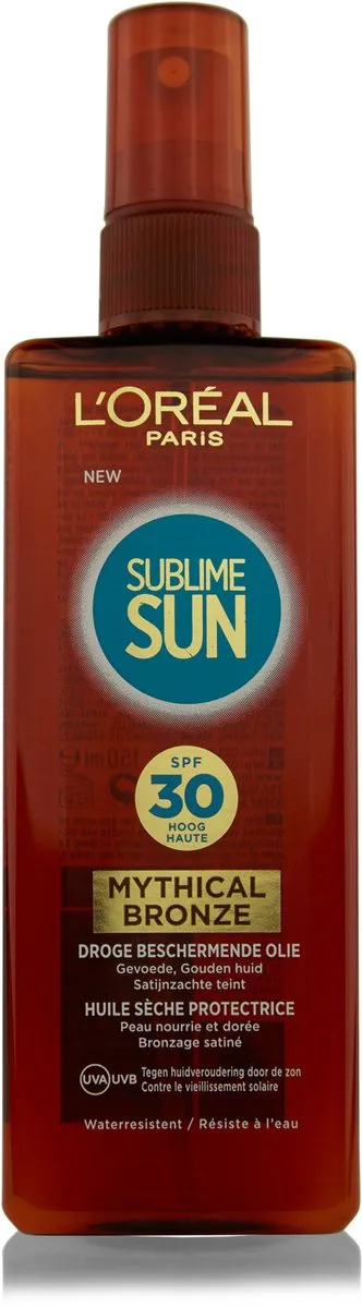 L'Oréal Paris Sublime Sun Mythical Bronze Oil SPF 30 - 150ml