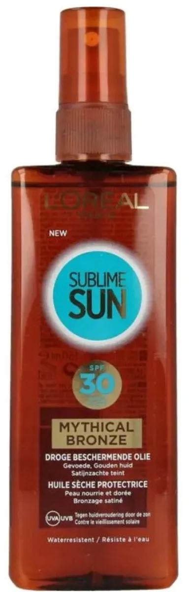 L'Oréal Paris Sublime Sun Mythical Bronze Oil SPF 30 - 150ml