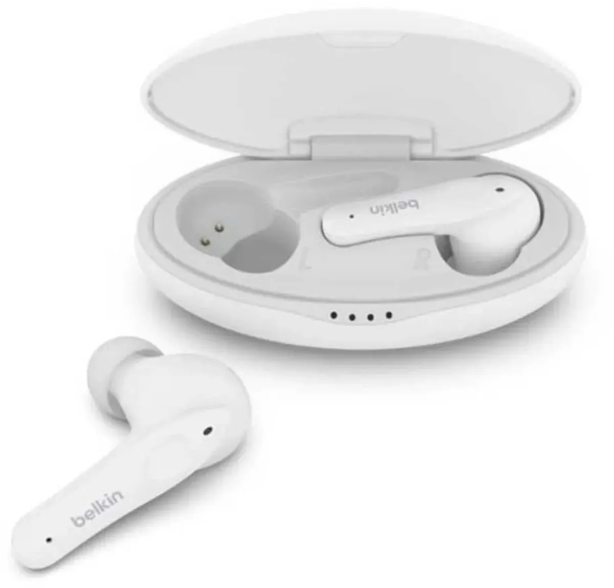 Belkin Soundform Nano PAC003btWH Hoofdtelefoons - Wit - Volumebegrenzing - afbeelding 2 van 6