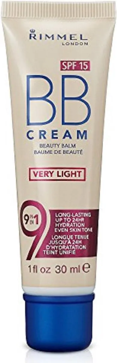 Rimmel London BB Cream 9in1 SPF15 Very Light 30ml