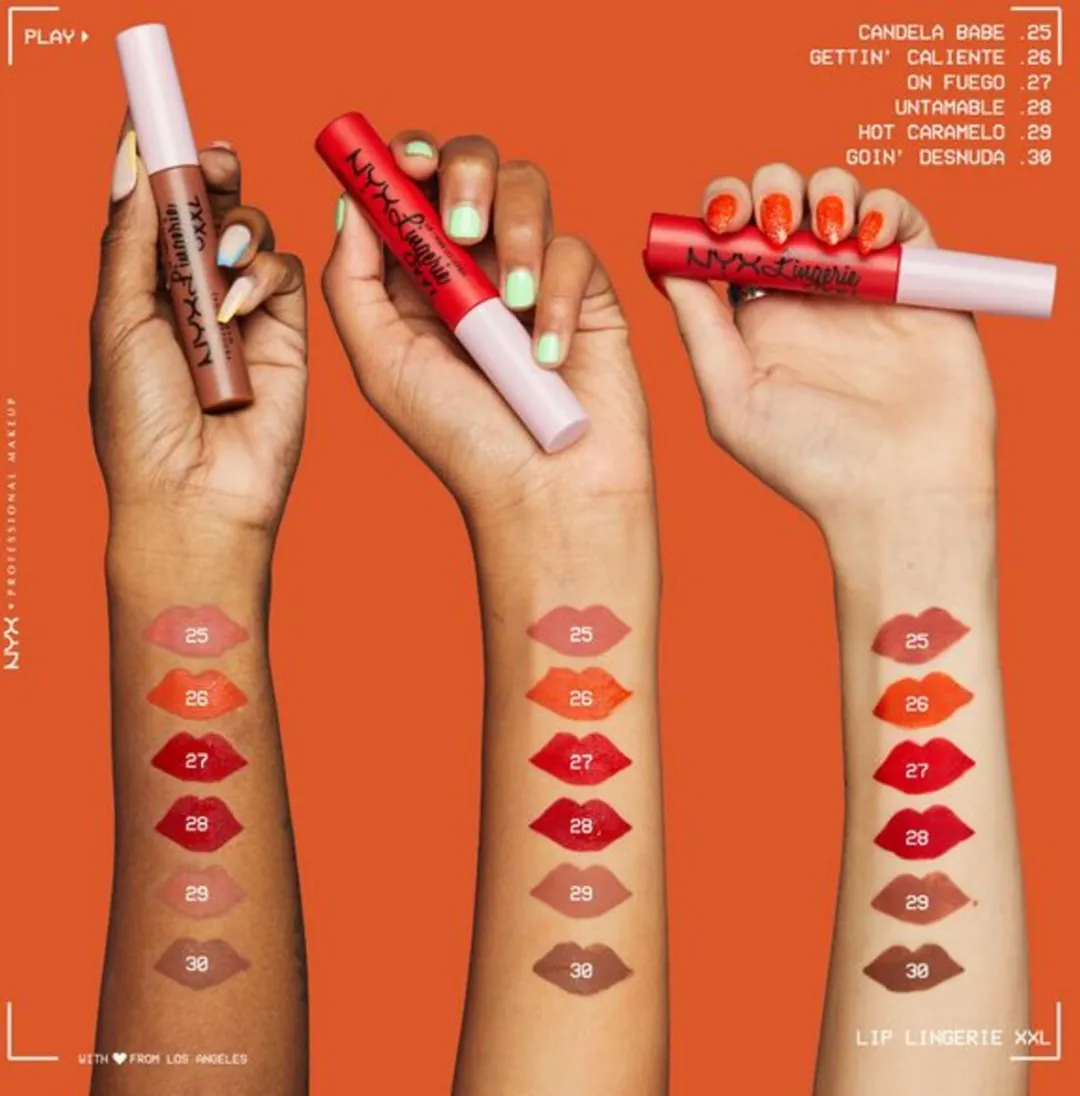 NYX Professional Makeup Lip Lingerie XXL Untamable - Rood 4ml
