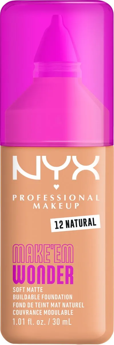 NYX Make 'EM Wonder Foundation Natural 30ml