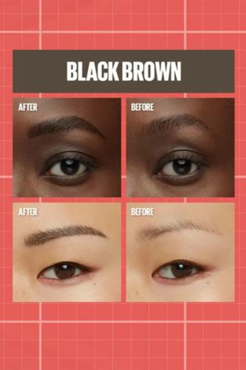 Maybelline Build-A-Brow Wenkbrauwpotlood/Gel Black Brown