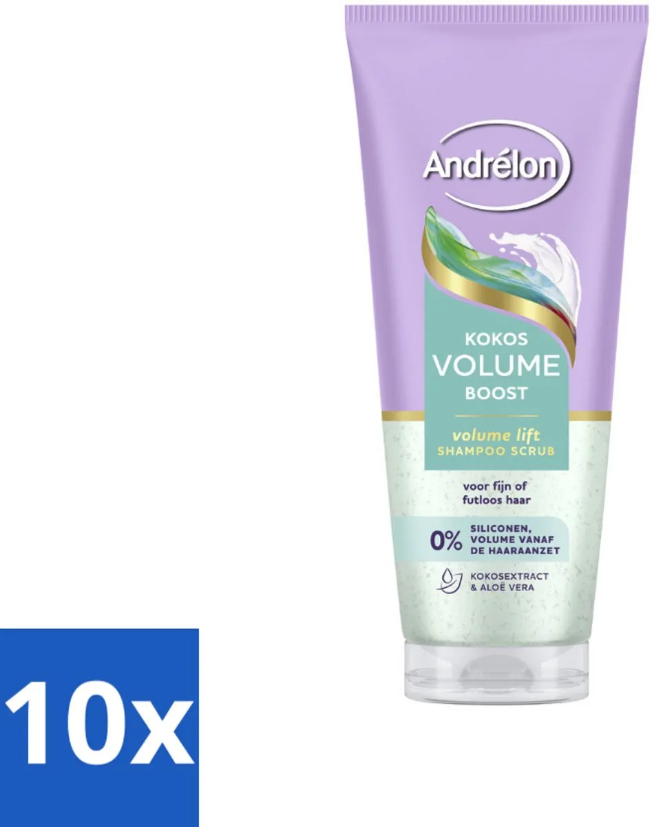 Andrélon Kokos Volume Boost Shampoo Scrub 200ml