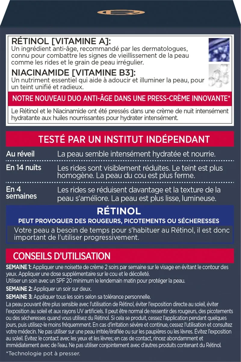 L'Oréal Paris Revitalift Laser X3 Nachtcrème 50ml