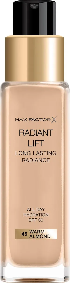 Max Factor Radiant Lift Foundation 45 Warm Almond - 30ml