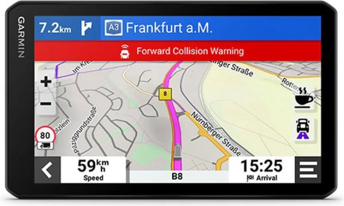 Garmin dezlCam LGV710 - Navigatiesysteem vrachtwagen - Ingebouwde HD dashcam - Parkeerhulp - Smartphone meldingen