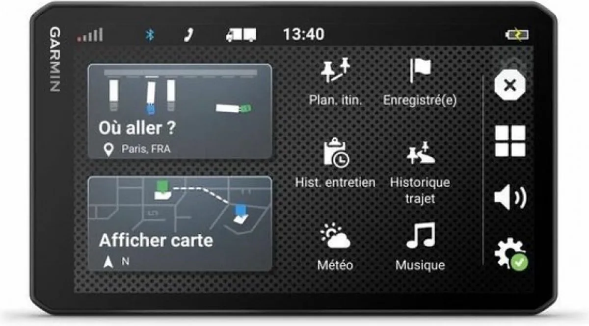 Garmin dezlCam LGV710 - Navigatiesysteem vrachtwagen - Ingebouwde HD dashcam - Parkeerhulp - Smartphone meldingen