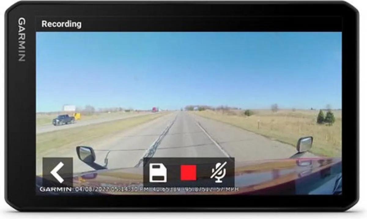 Garmin dezlCam LGV710 - Navigatiesysteem vrachtwagen - Ingebouwde HD dashcam - Parkeerhulp - Smartphone meldingen