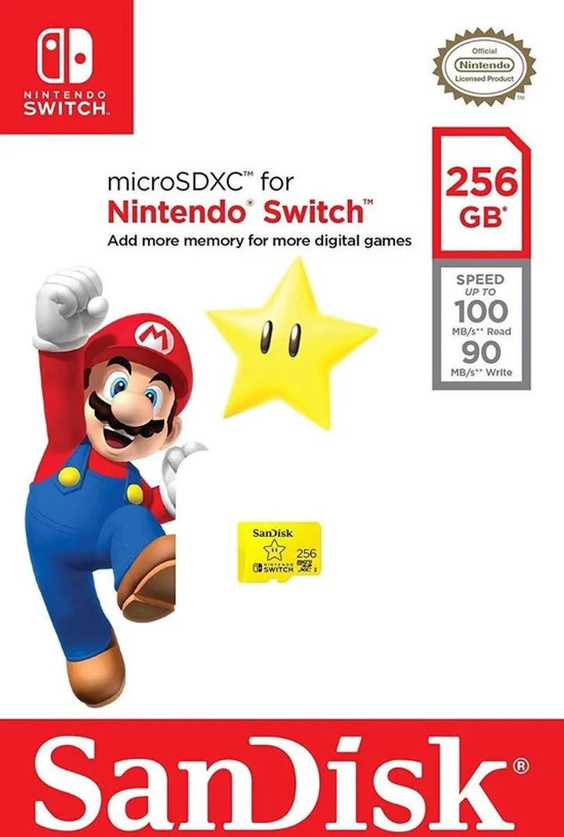 SanDisk Extreme Micro SDXC SDSQXAO-256-GNCZN - 256GB