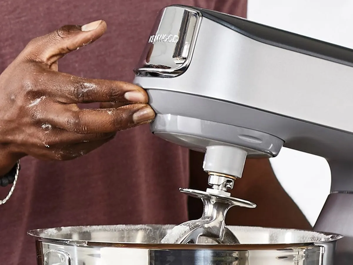 Kenwood Chef Titanium Baker KVL85.004SI Keukenmachine 1200W - Zilver - afbeelding 6 van 6