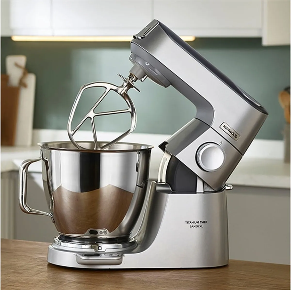 Kenwood Chef Titanium Baker KVL85.004SI Keukenmachine 1200W - Zilver