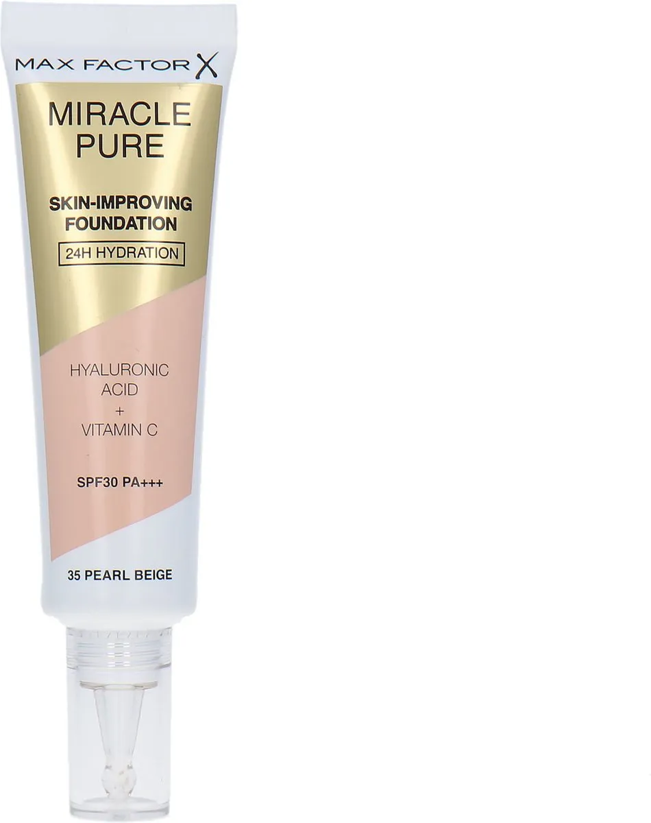 Max Factor Miracle Pure Foundation 035 Pearl Beige - 30ml