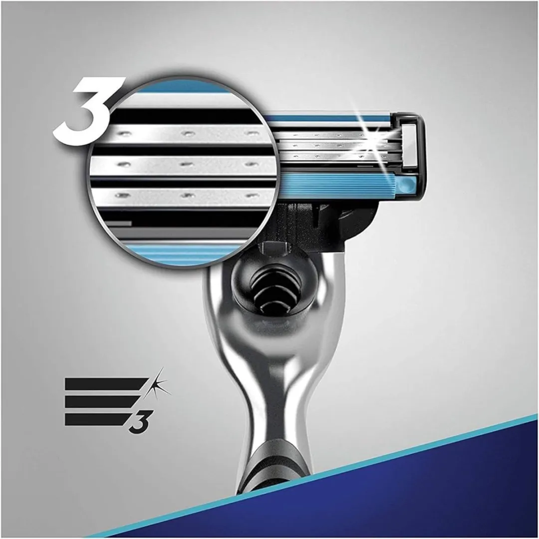 Gillette Mach3 Scheermes - Grijs & Zwart
