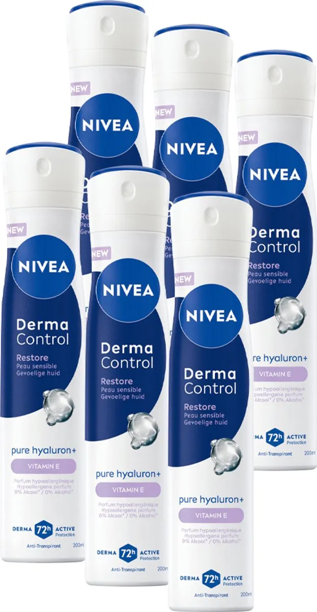 NIVEA Derma Control Restore Deodorant Spray 200ml