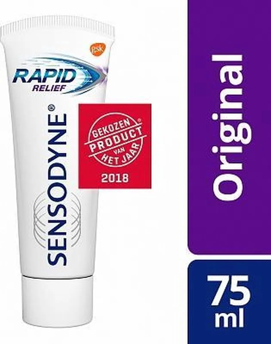 Sensodyne Rapid Relief Tandpasta 75ml