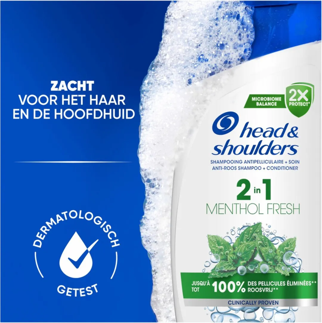 Head & Shoulders 2in1 Menthol Fresh Shampoo 300ml
