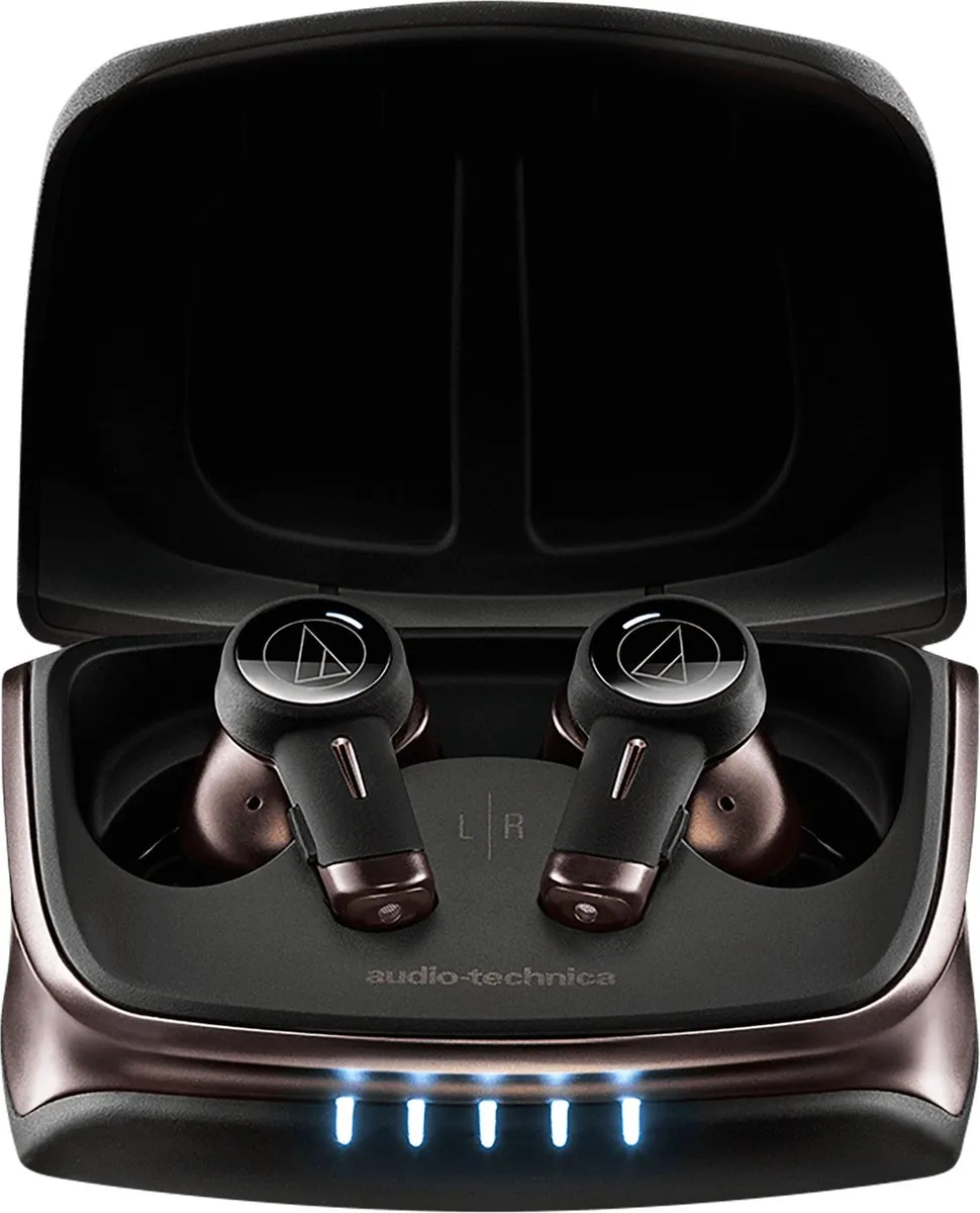 Audio-Technica ATH-TWX9 Draadloze In-Ear Hoofdtelefoon - Bruin - afbeelding 6 van 6