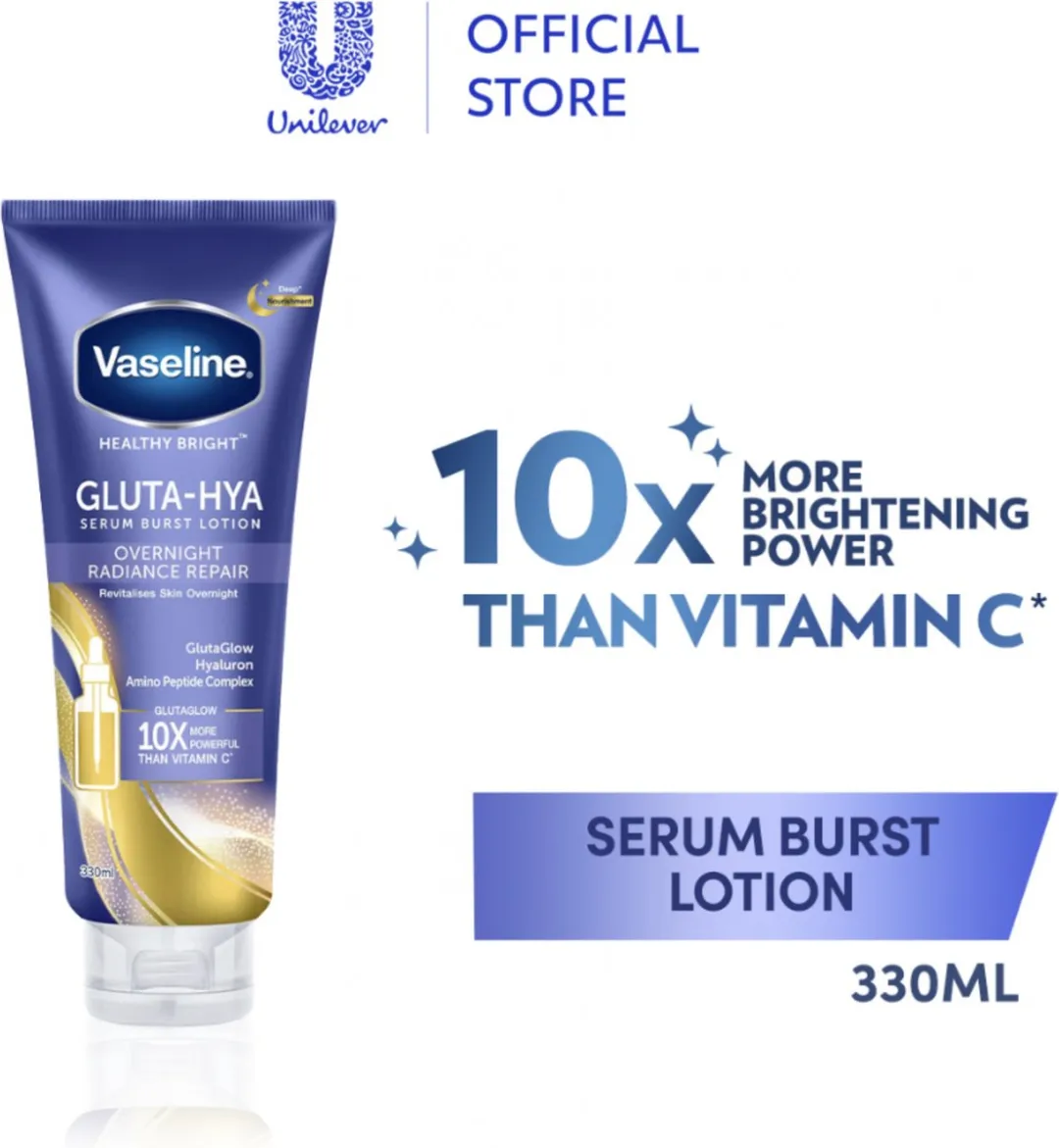 Vaseline Gluta HYA Overnight Radiance Repair 300ml